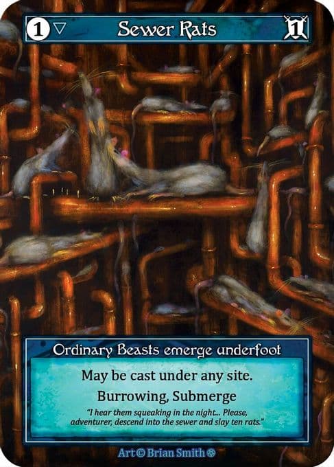 Sewer Rats (Foil)