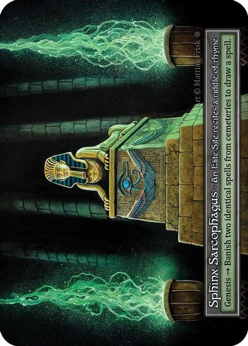 Sphinx Sarcophagus (Foil)