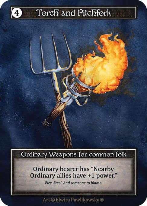 Torch and Pitchfork (Foil)