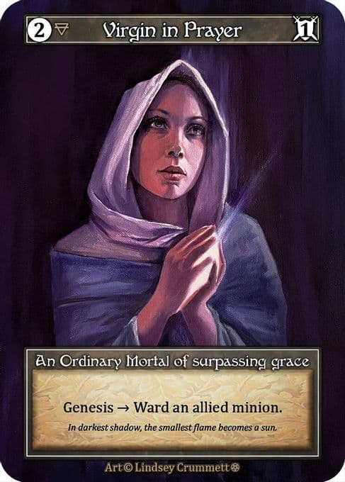 Virgin in Prayer (Foil)