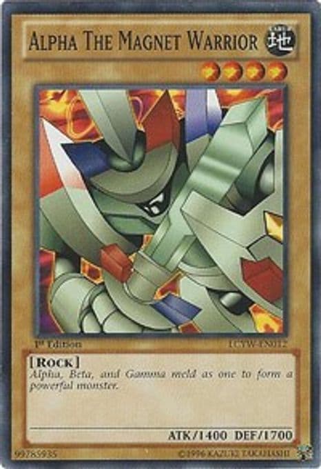 Alpha the Magnet Warrior