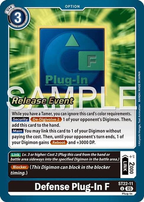 Defense Plug-In F