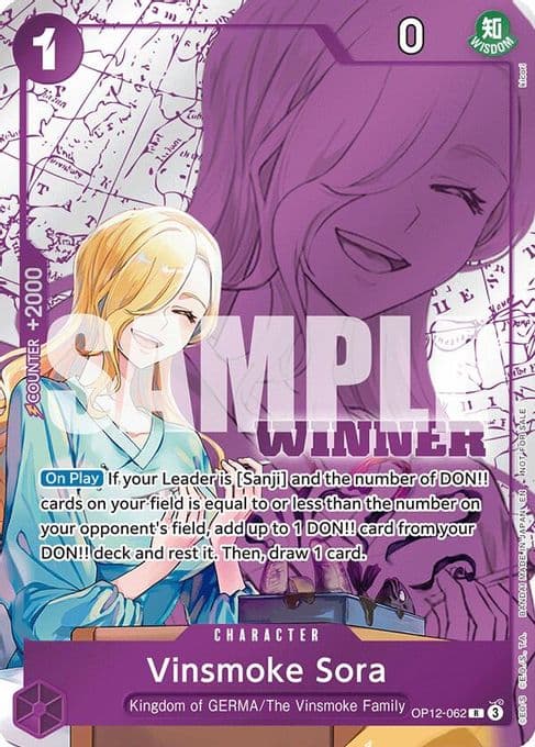 Vinsmoke Sora (Winner Pack 2026 Vol. 1)