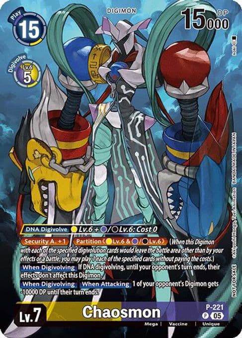 Chaosmon (Time Stranger Box Topper)