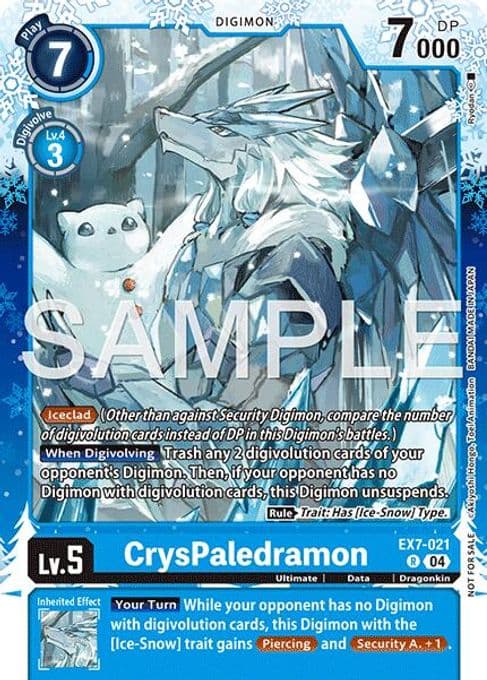 CrysPaledramon (Regulation Battle Vol. 4 Winner)