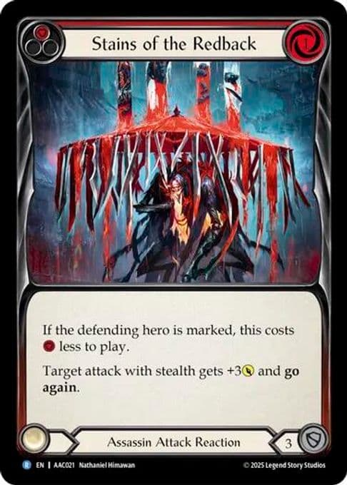 Stains of the Redback