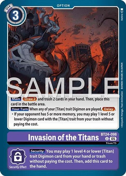 Invasion of the Titans