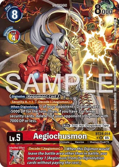 Aegiochusmon (Alternate Art)