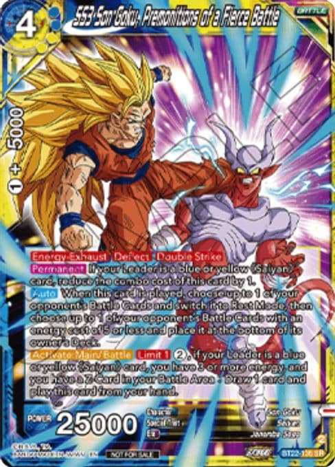 SS3 Son Goku, Premonitions of a Fierce Battle (Championship 2025 Finals Pack)