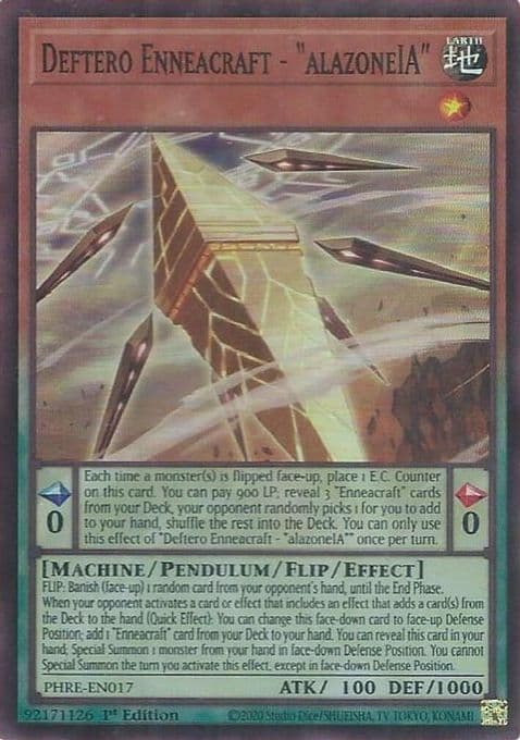 Deftero Enneacraft - "alazoneIA" (Super Rare)