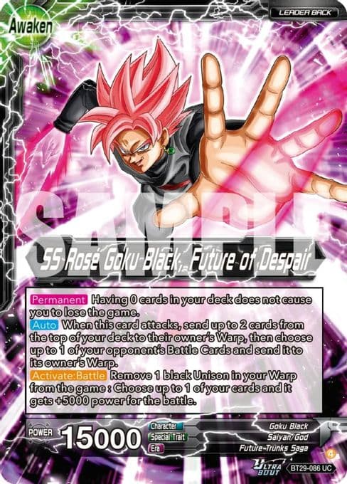 Goku Black // SS Rose Goku Black, Future of Despair