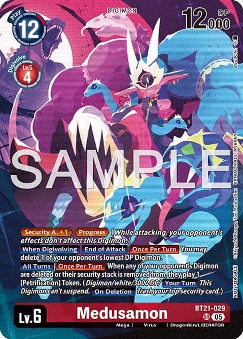 Medusamon (2026 Dash Pack Campaign) (Alternate Art - Chinese)