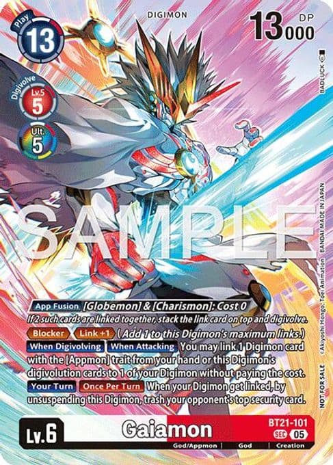 Gaiamon (2026 Dash Pack Campaign) (Alternate Art - Chinese)