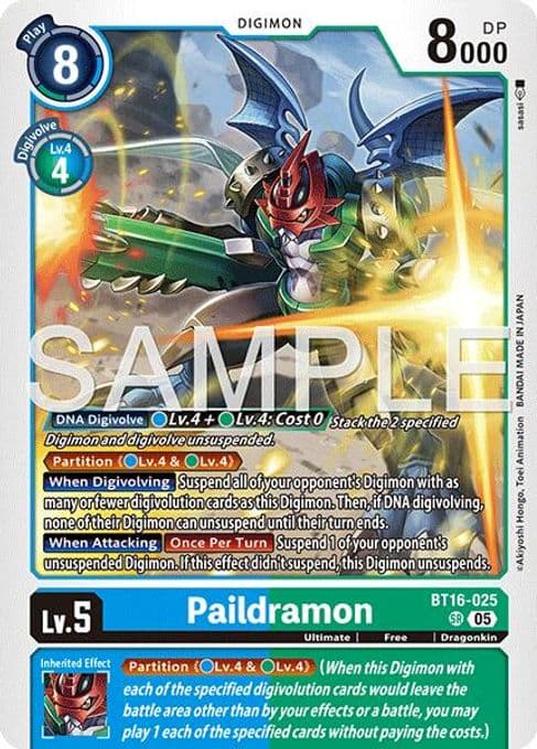 Paildramon - BT16-025 (Reprint)