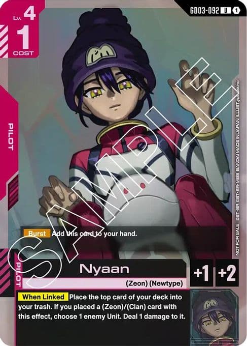 Nyaan (Store Tournament Participant Pack 03)