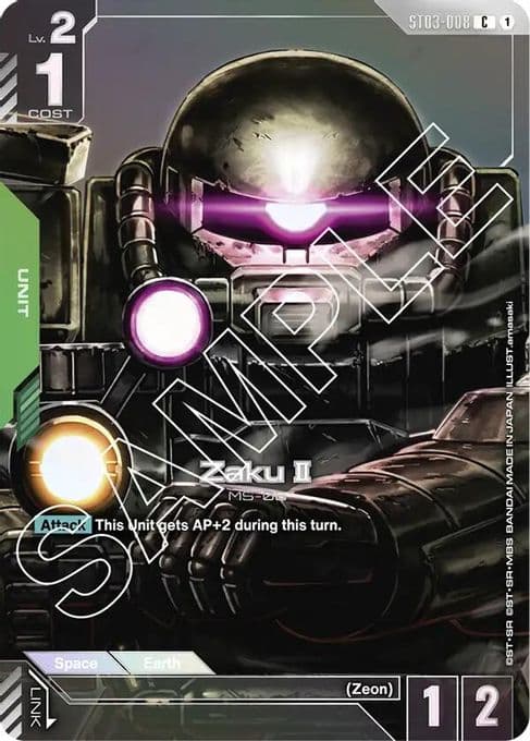 Zaku II (Premium Card Collection)