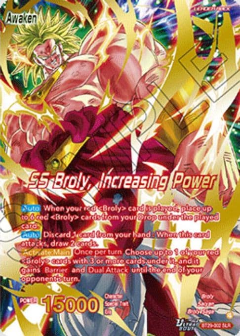 Broly // SS Broly, Increasing Power (SLR)