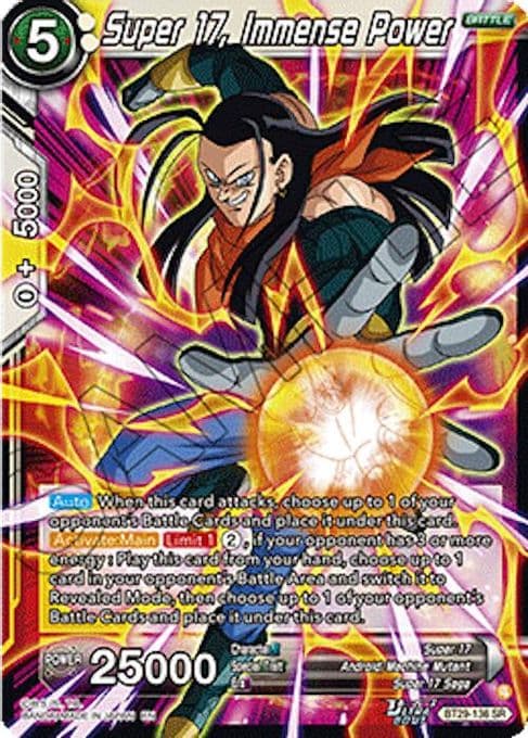 Super 17, Immense Power