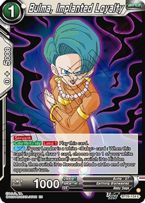 Bulma, Implanted Loyalty