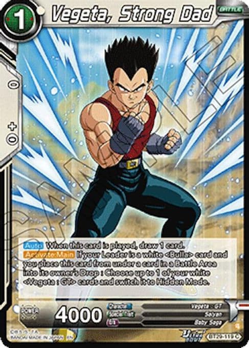 Vegeta, Strong Dad