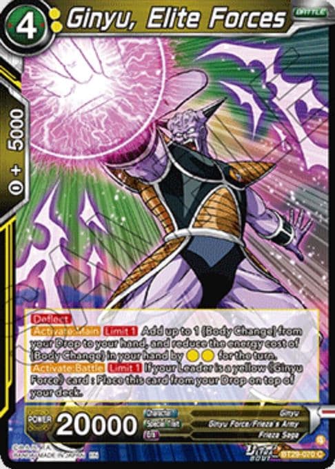 Ginyu, Elite Forces