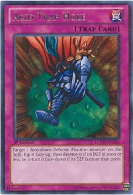 Acid Trap Hole