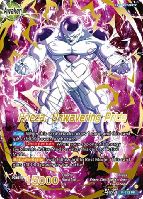 Frieza // Frieza, Unwavering Pride (Gold-Stamped)