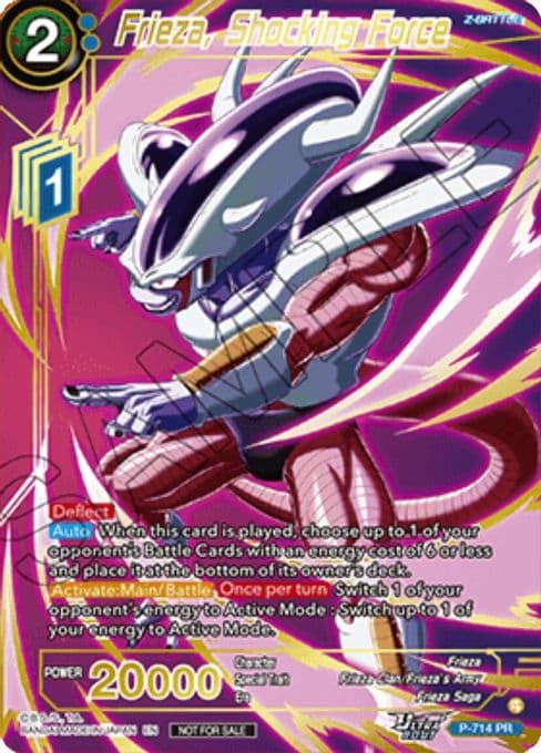 Frieza, Shocking Force (Gold-Stamped)