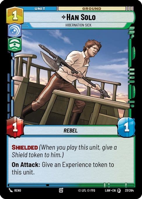 Han Solo - Hibernation Sick