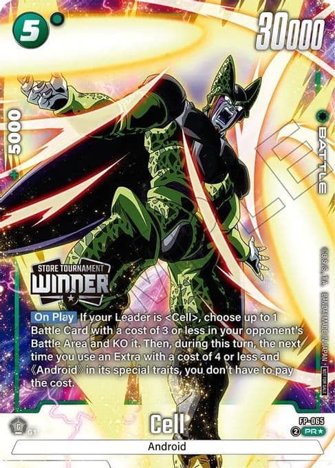 Cell (Tournament Pack -Winner- 09)