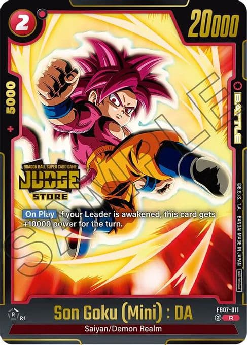 Son Goku (Mini) : DA (Judge Pack (Store Judge) 05)