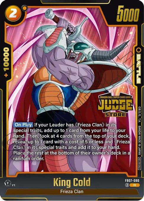 King Cold (Judge Pack (Store Judge) 05)