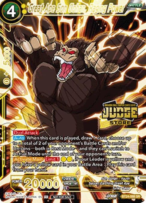 Great Ape Son Gohan, Raging Power (Judge Pack Vol.18) (Store)