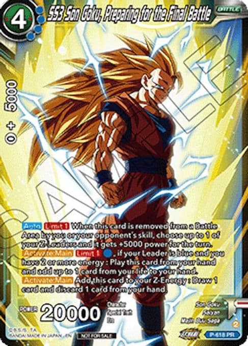 SS3 Son Goku, Preparing for the Final Battle (Ultra-Bout Series Tournament Pack Vol.1)