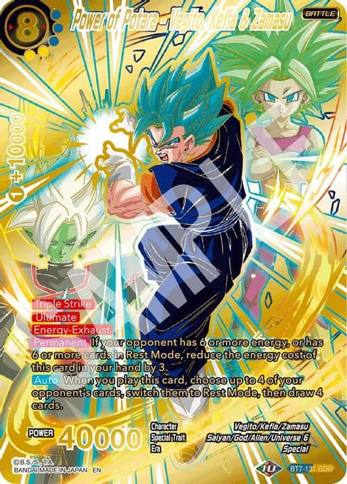 Power of Potara - Vegito, Kefla & Zamasu (GDR)