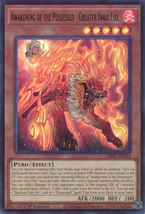 Awakening of the Possessed - Greater Inari Fire