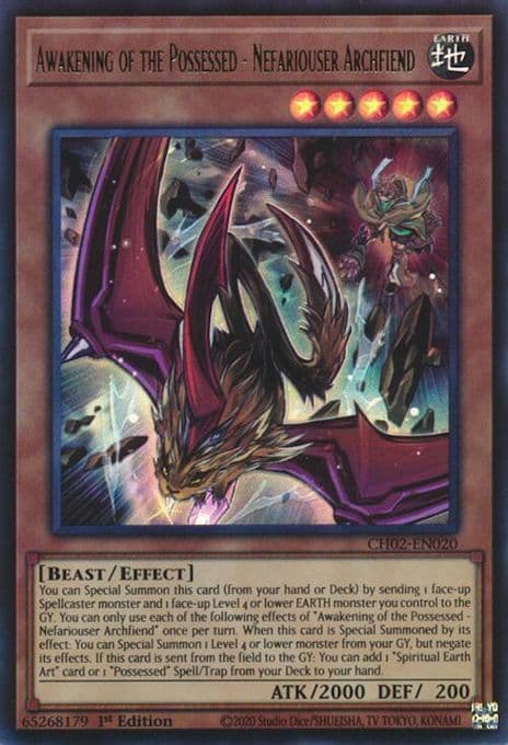 Awakening of the Possessed - Nefariouser Archfiend