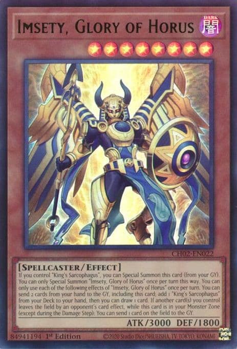 Imsety, Glory of Horus