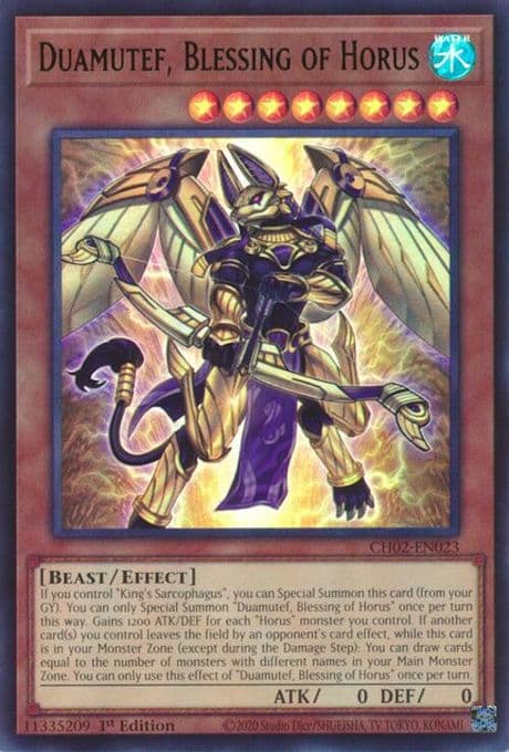 Duamutef, Blessing of Horus