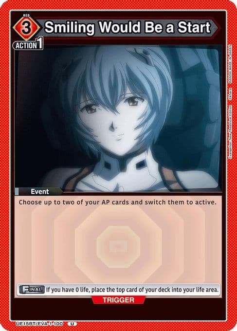 Smiling Would Be a Start