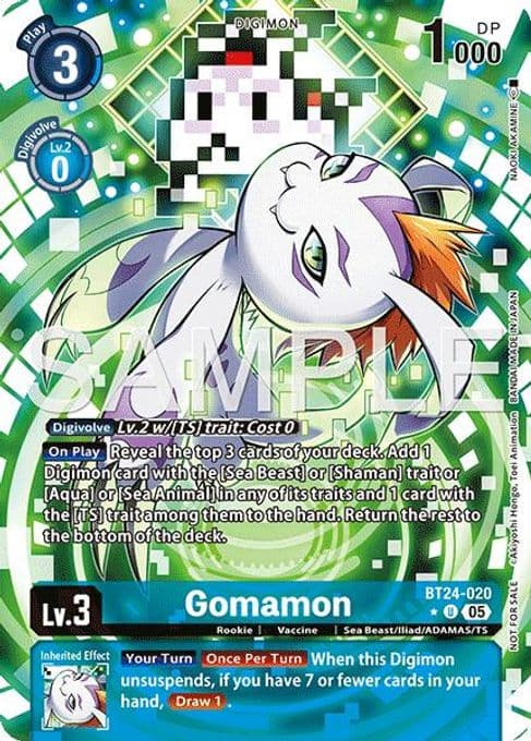 Gomamon (Box Topper)