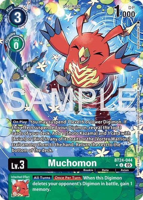 Muchomon (Box Topper)
