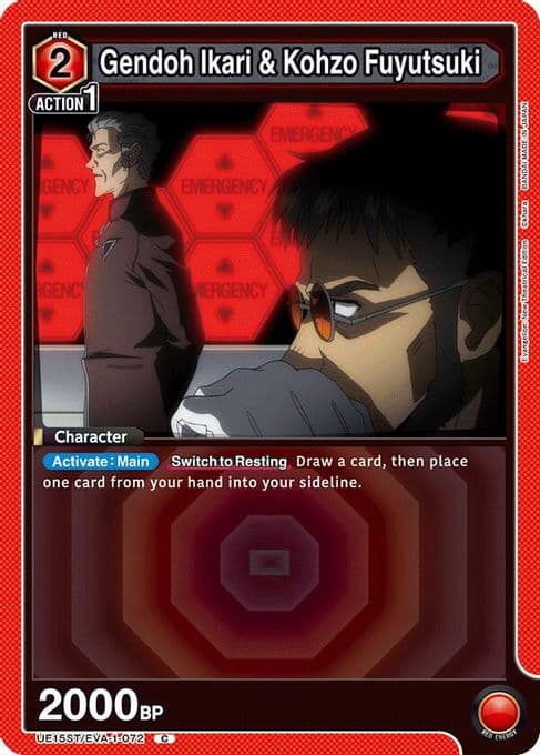Gendoh Ikari & Kohzo Fuyutsuki