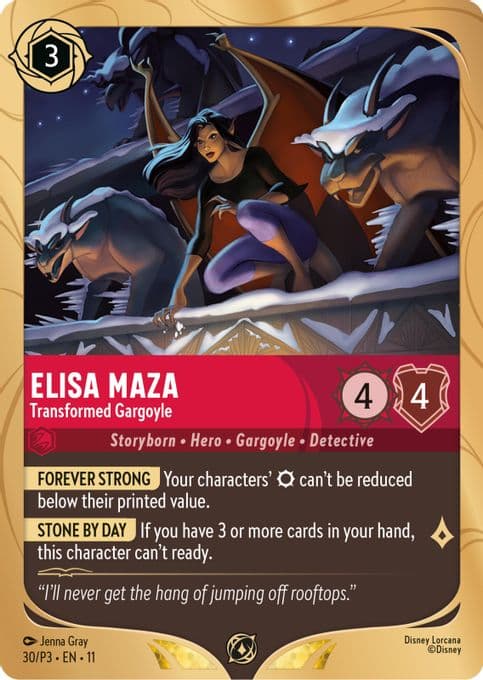 Elisa Maza - Transformed Gargoyle