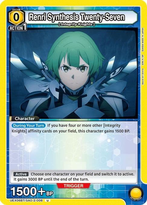 Renri Synthesis Twenty-Seven