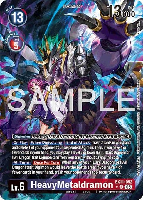 HeavyMetaldramon (Box Topper)
