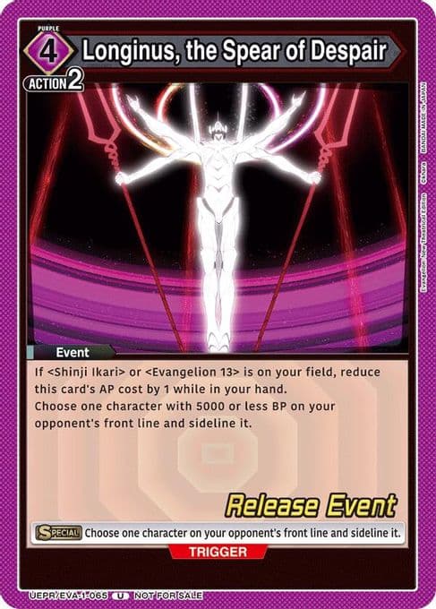 Longinus, the Spear of Despair