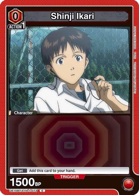 Shinji Ikari (073) (Box Topper Foil)