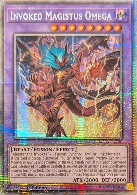 Invoked Magistus Omega (Starlight Rare)
