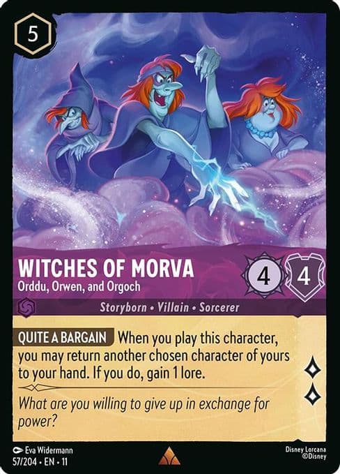 Witches of Morva - Orddu, Orwen, and Orgoch